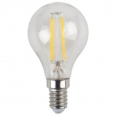Лампа светодиодная филаментная ЭРА E14 7W 4000K прозрачная F-LED P45-7W-840-E14 Б0027947