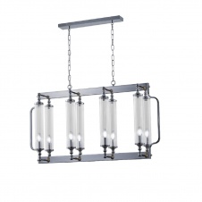 Подвесная люстра Crystal Lux TOMAS SP8 L1000 CHROME