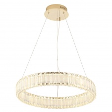 Подвесной светодиодный светильник Crystal Lux Musika SP50W Led Gold